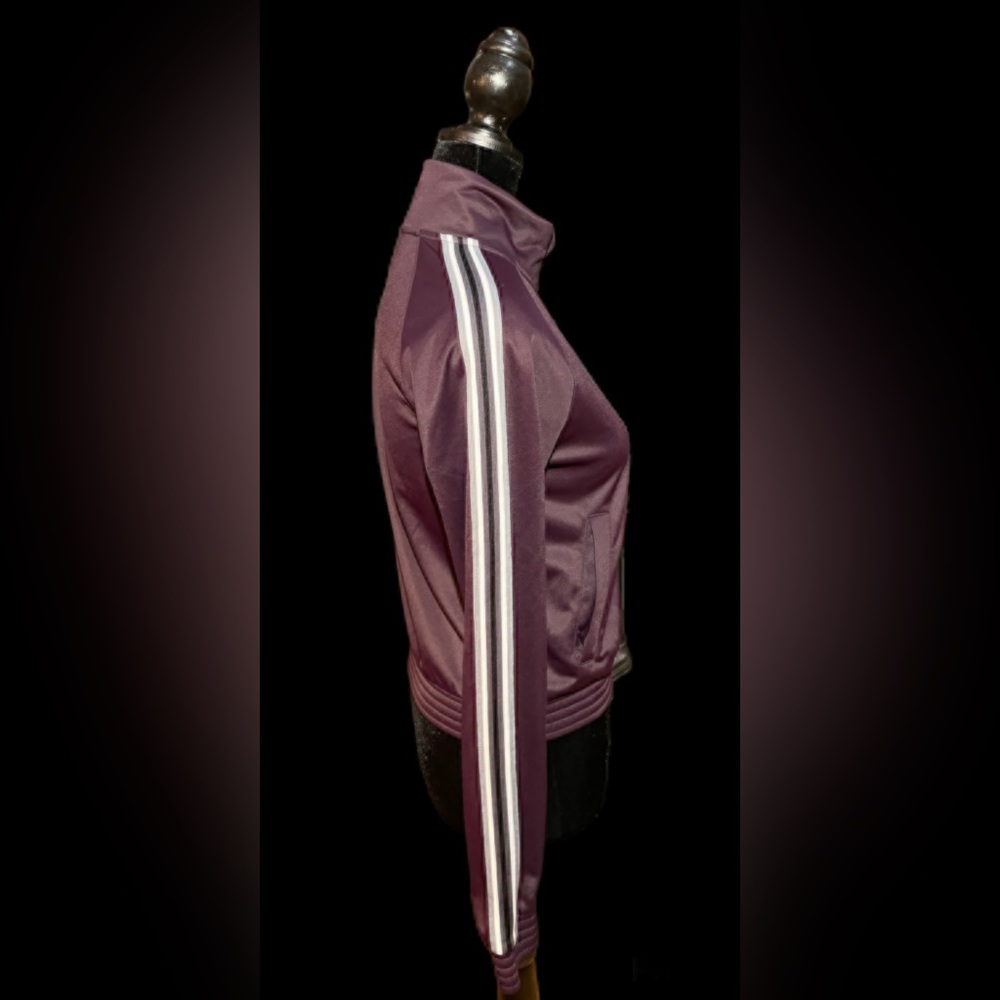 Mondetta: Plum Purple Bomber Jacket - Picture 13 of 16